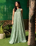 Teal  Shamboz Floral Dress