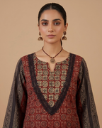 Ajrek Print Co-ord Kurta Set