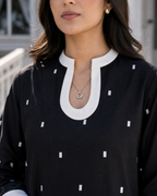 Black Lawn Kurta