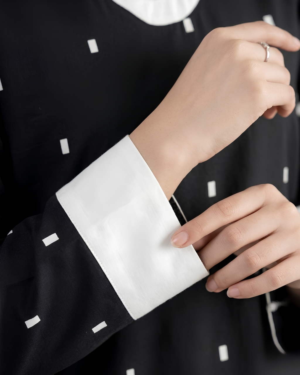 Black Lawn Kurta
